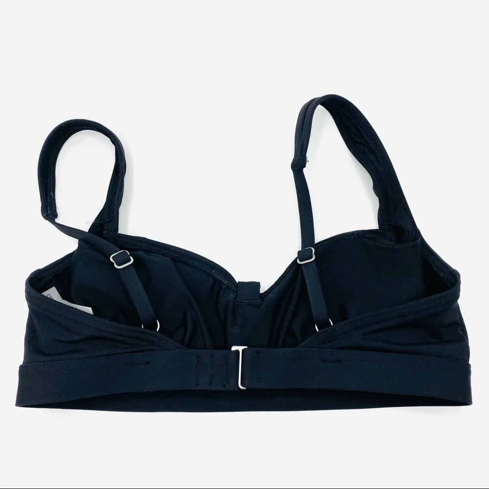 Lands End Classic Bikini Swimsuit Size 2 Bra Top Beach Vacation Resort Cruise